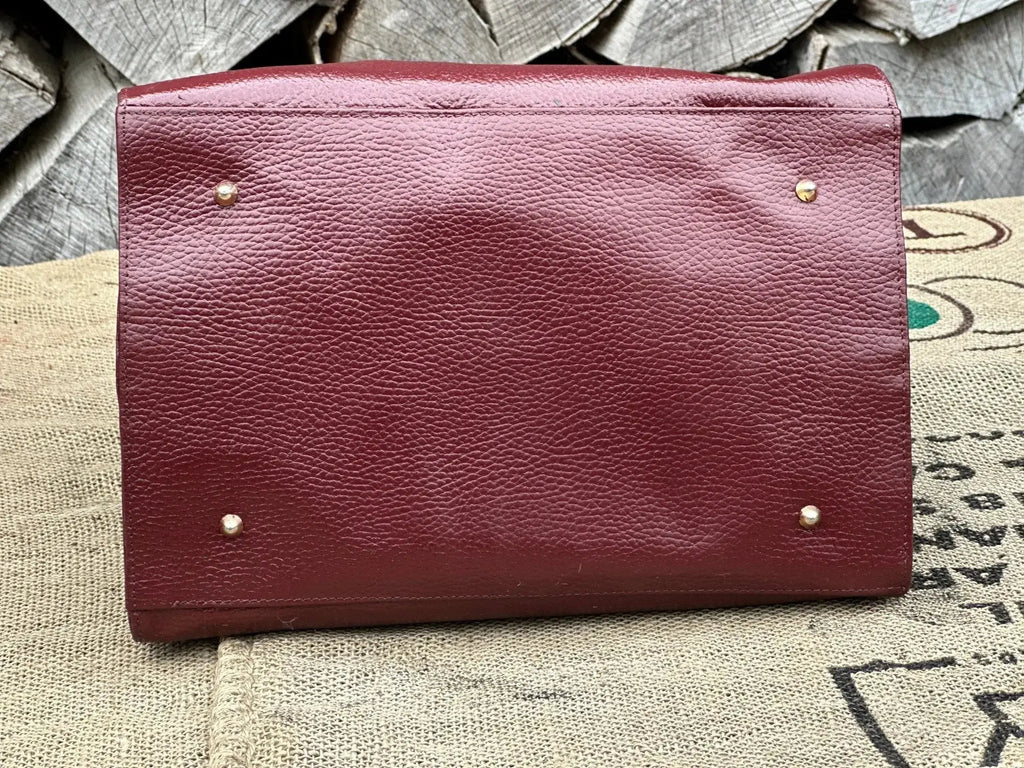 Duża torebka vintage Cartier – stan idealny | 100% skóra naturalna | Autentyczna - karenlike.com