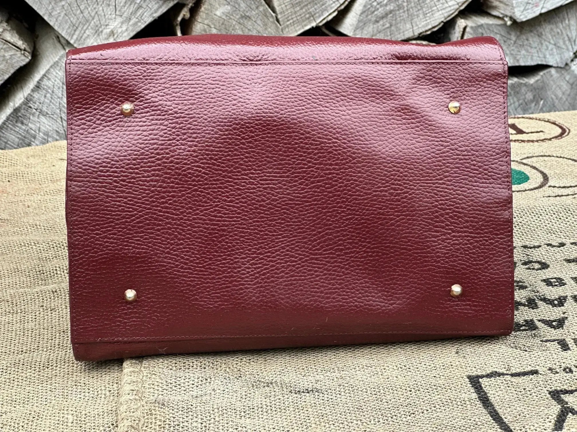 Duża torebka vintage Cartier – stan idealny | 100% skóra naturalna | Autentyczna - karenlike.com
