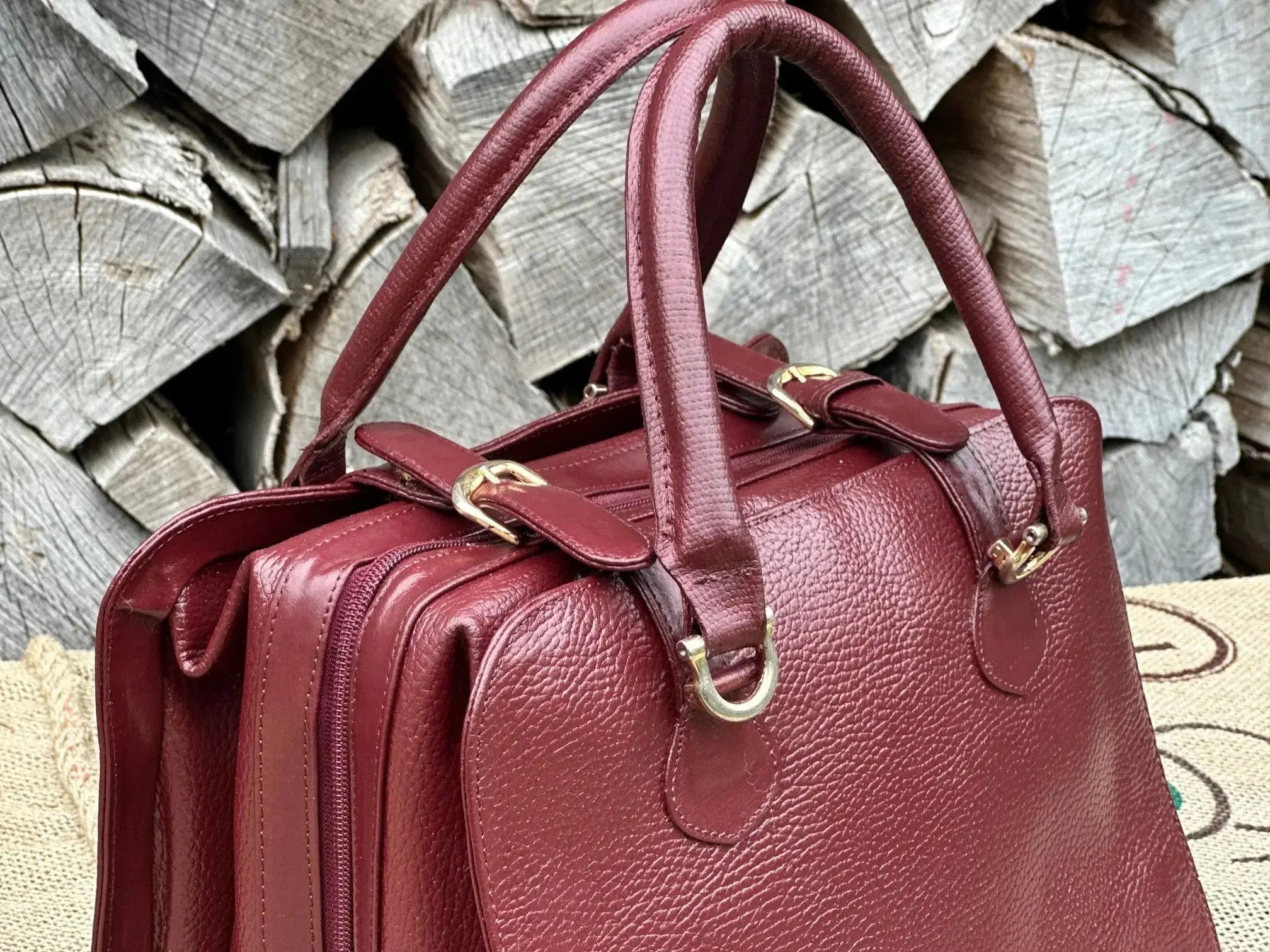 Duża torebka vintage Cartier – stan idealny | 100% skóra naturalna | Autentyczna - karenlike.com