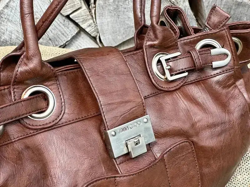 Elegancka torebka vintage na ramię w stylu retro z lat 80 - tych - karenlike.com