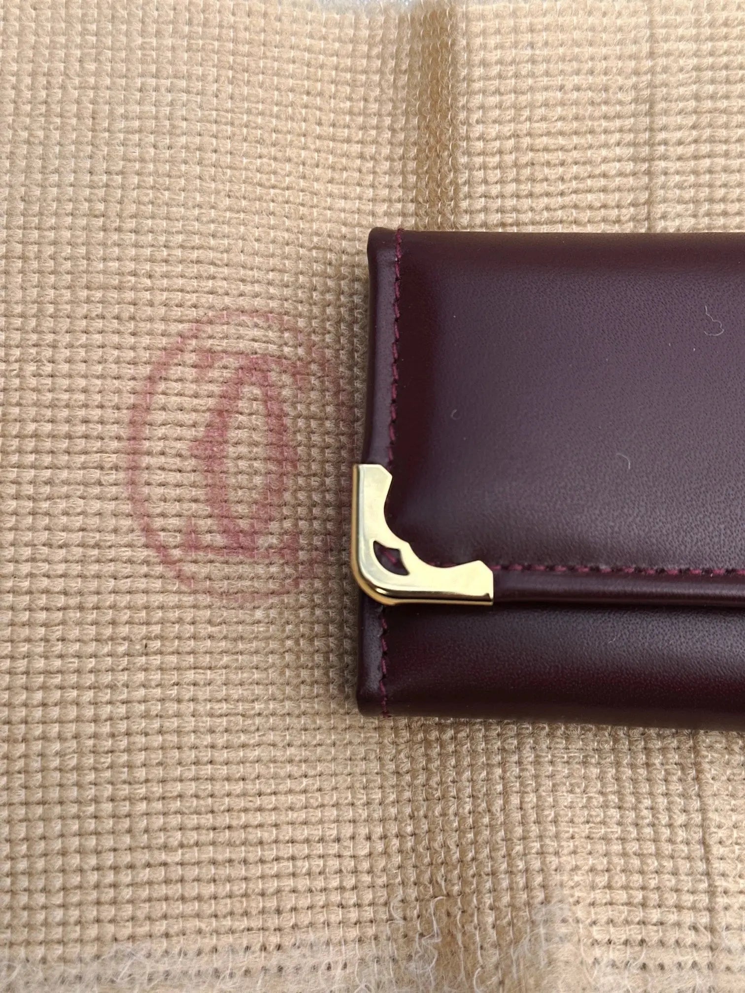 Etui na klucze Cartier - Stan Idealny Nie Używane Vintage 1970/1980 - karenlike.com