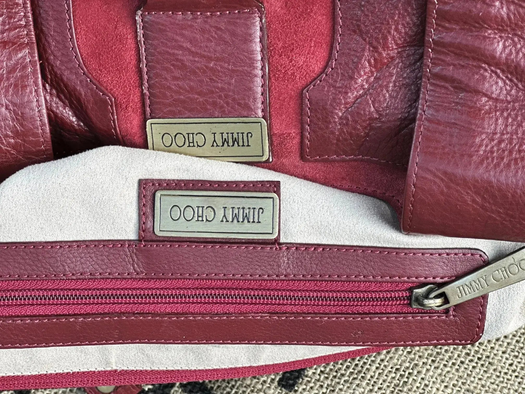 Jimmy Choo Vintage Torba Do Ręki lata 2000 Stan Idealny - karenlike.com