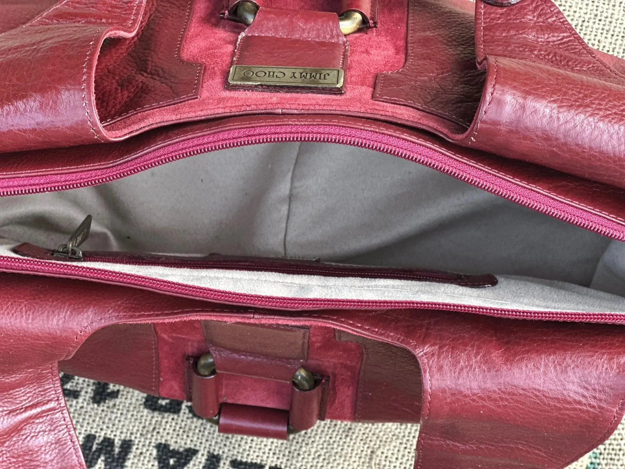 Jimmy Choo Vintage Torba Do Ręki lata 2000 Stan Idealny - karenlike.com