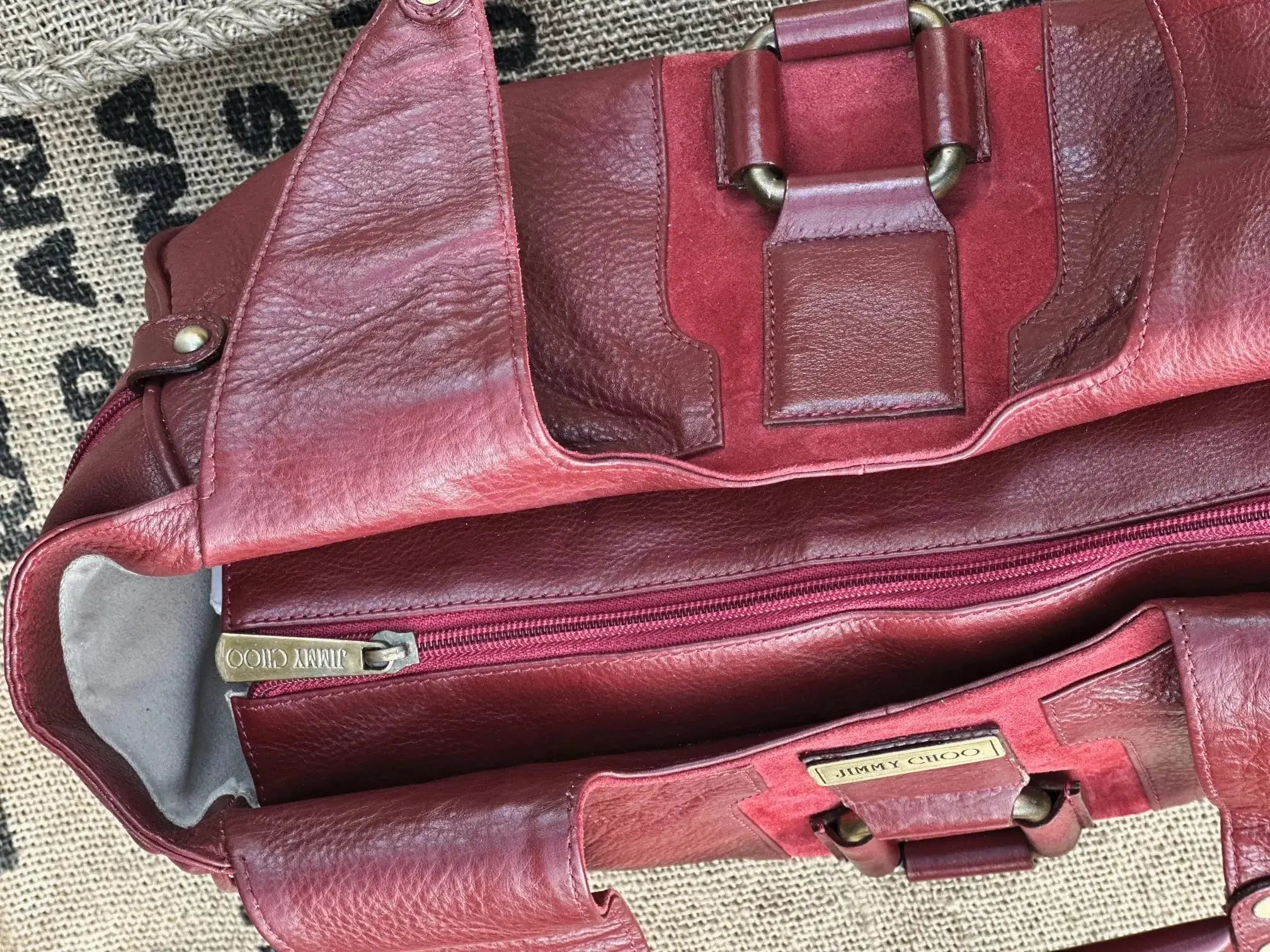 Jimmy Choo Vintage Torba Do Ręki lata 2000 Stan Idealny - karenlike.com
