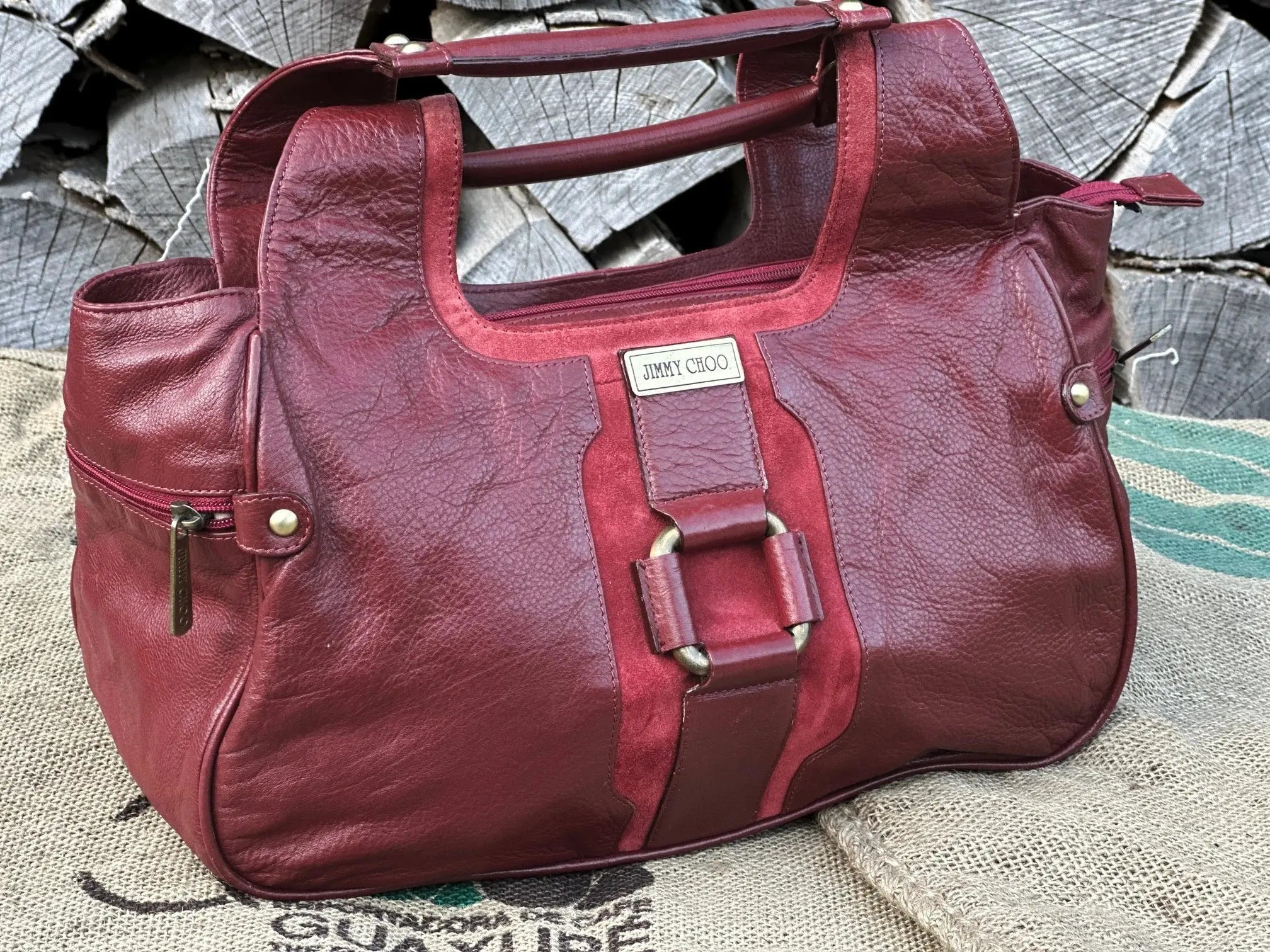 Jimmy Choo Vintage Torba Do Ręki lata 2000 Stan Idealny - karenlike.com