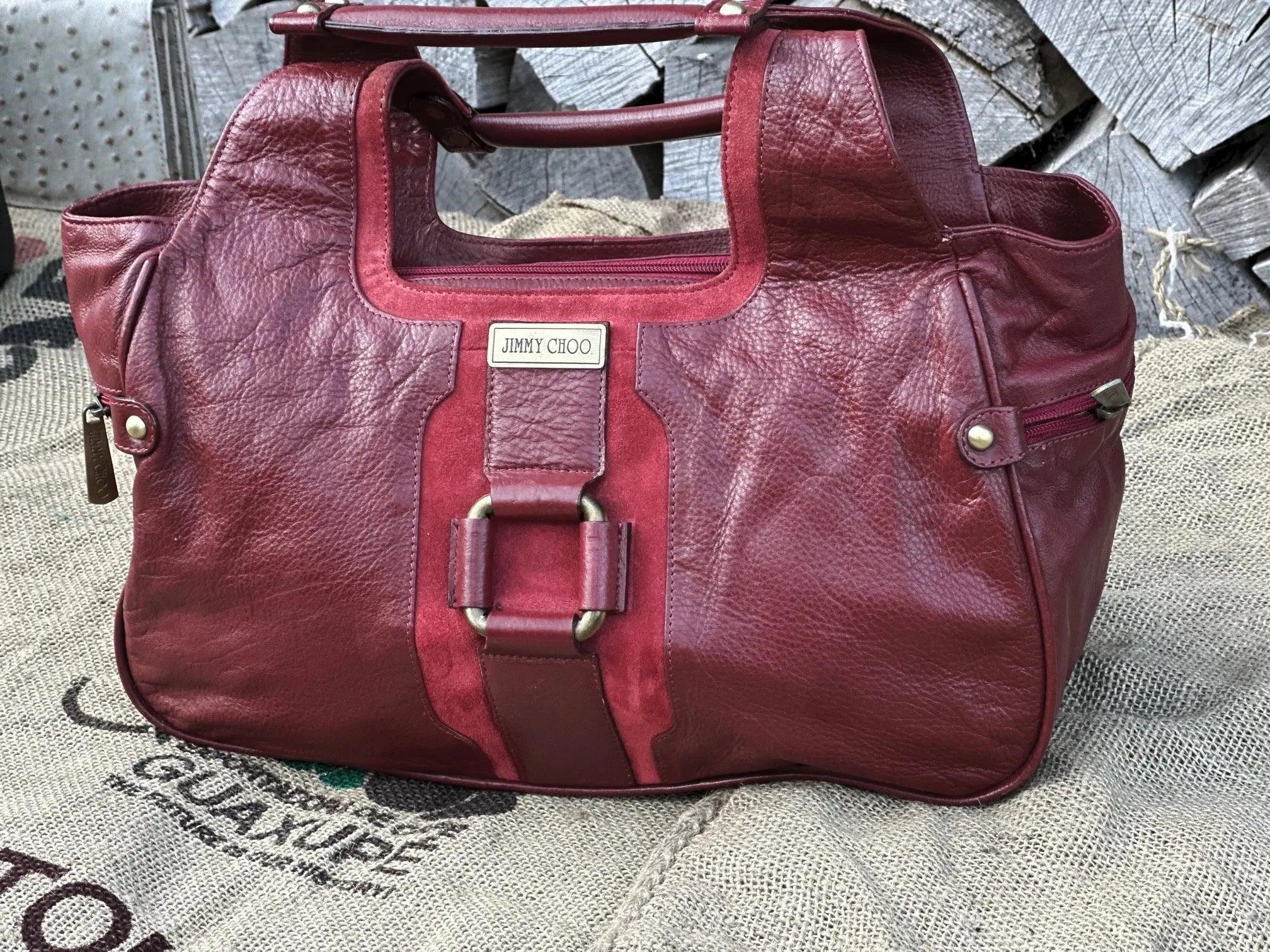 Jimmy Choo Vintage Torba Do Ręki lata 2000 Stan Idealny - karenlike.com