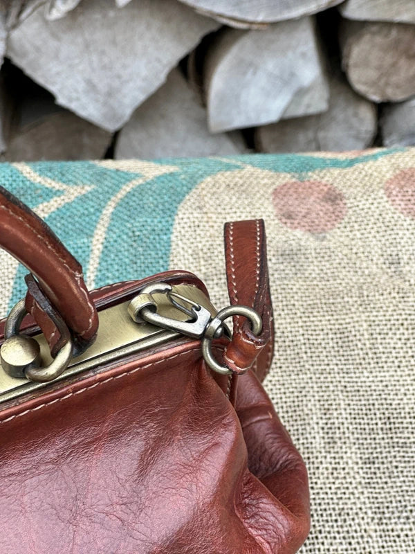 Torebka The Bridge Vintage do ręki lub na ramię – 100% skóra naturalna, stan idealny