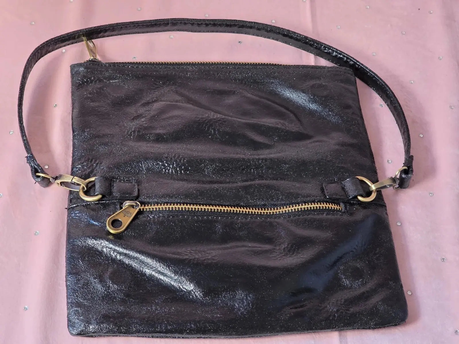 Kopertówka / Portfel Mulberry Vintage Skórzany 100% Oryginał – Stan Idealny Po Renowacji Koloru - karenlike.com