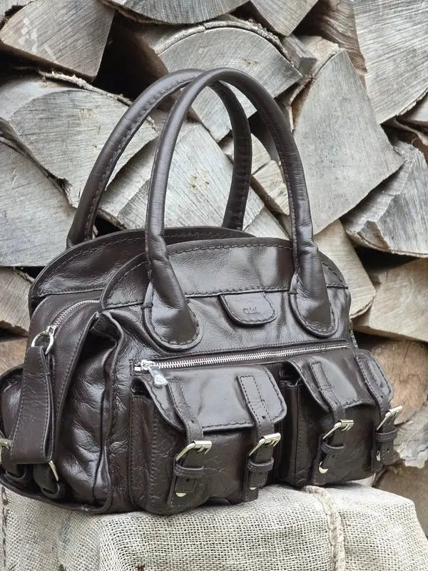 Kuferek Chloé Edith – klasyczna torebka do ręki - karenlike.com