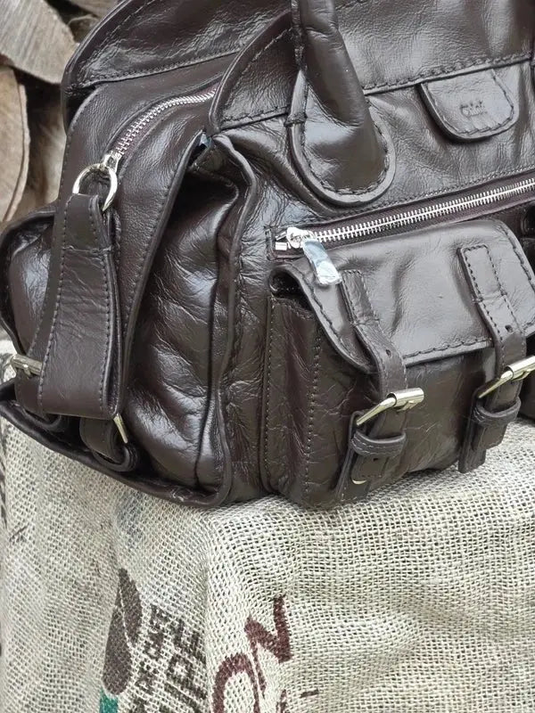 Kuferek Chloé Edith – klasyczna torebka do ręki - karenlike.com