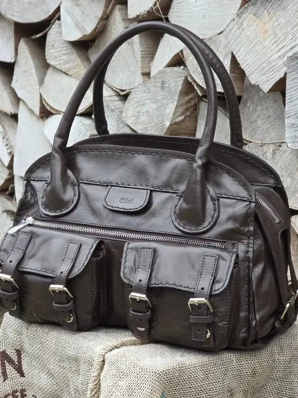 Kuferek Chloé Edith – klasyczna torebka do ręki - karenlike.com