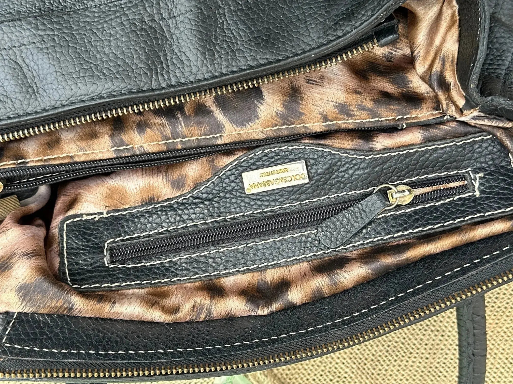 Kuferek do ręki Dolce & Gabbana – stan idealny | 100% skóra naturalna | Autentyczny - karenlike.com