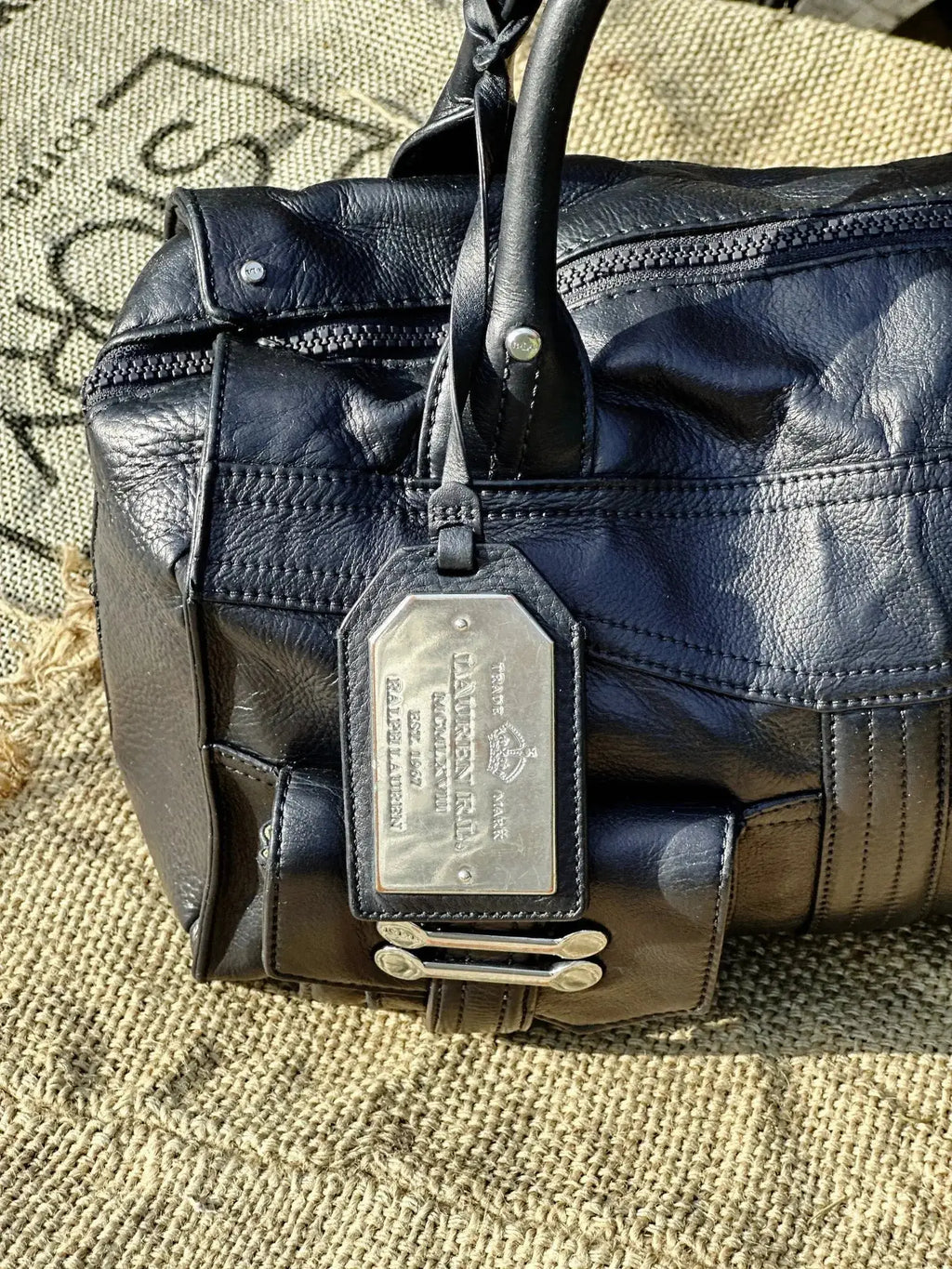 Kuferek Ralph Lauren – Ciemny Granat - karenlike.com