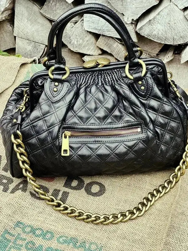 Kuferek Torebka Marc Jacobs Vintage - Do Ręki lub na ramię - Stan idealny po renowacji koloru - karenlike.com