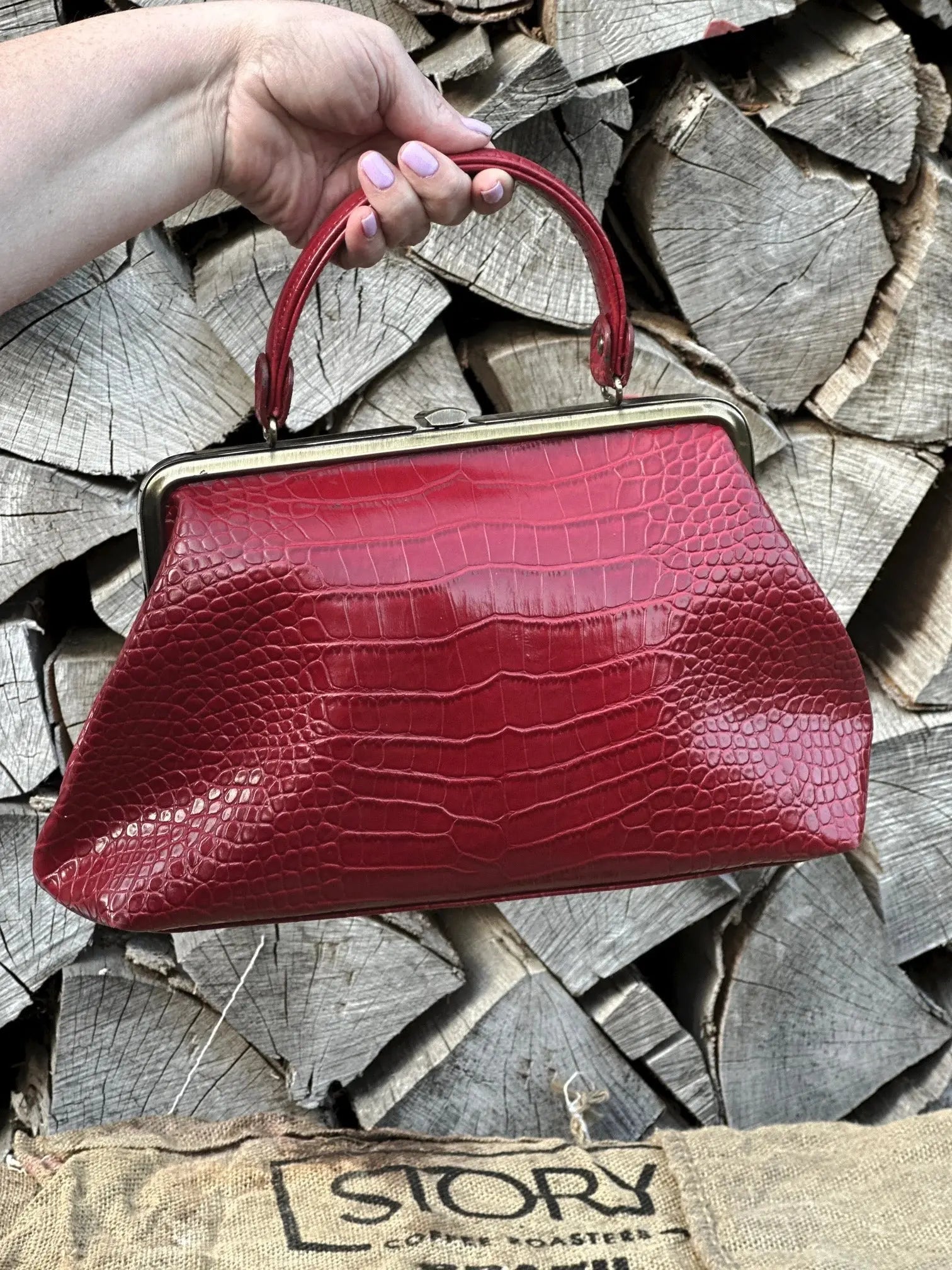 Kuferek Vintage lata 1990 Stan Idealny - karenlike.com