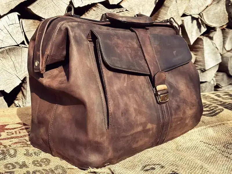 Męska Torba Podróżna Marlboro Vintage Po Renowacji - karenlike.com