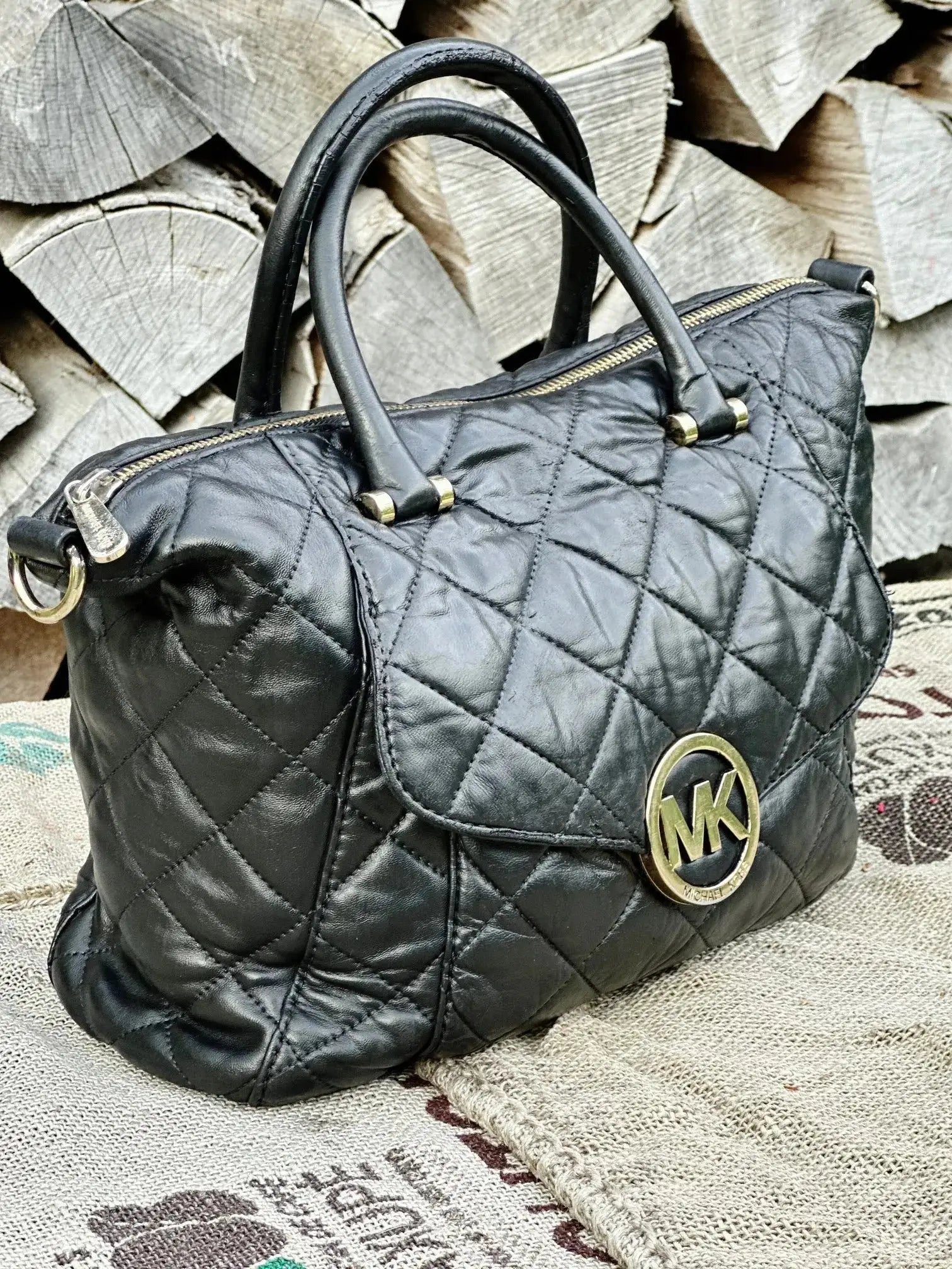 Michael Kors – torebka do ręki | stan idealny | 100% skóra naturalna - karenlike.com