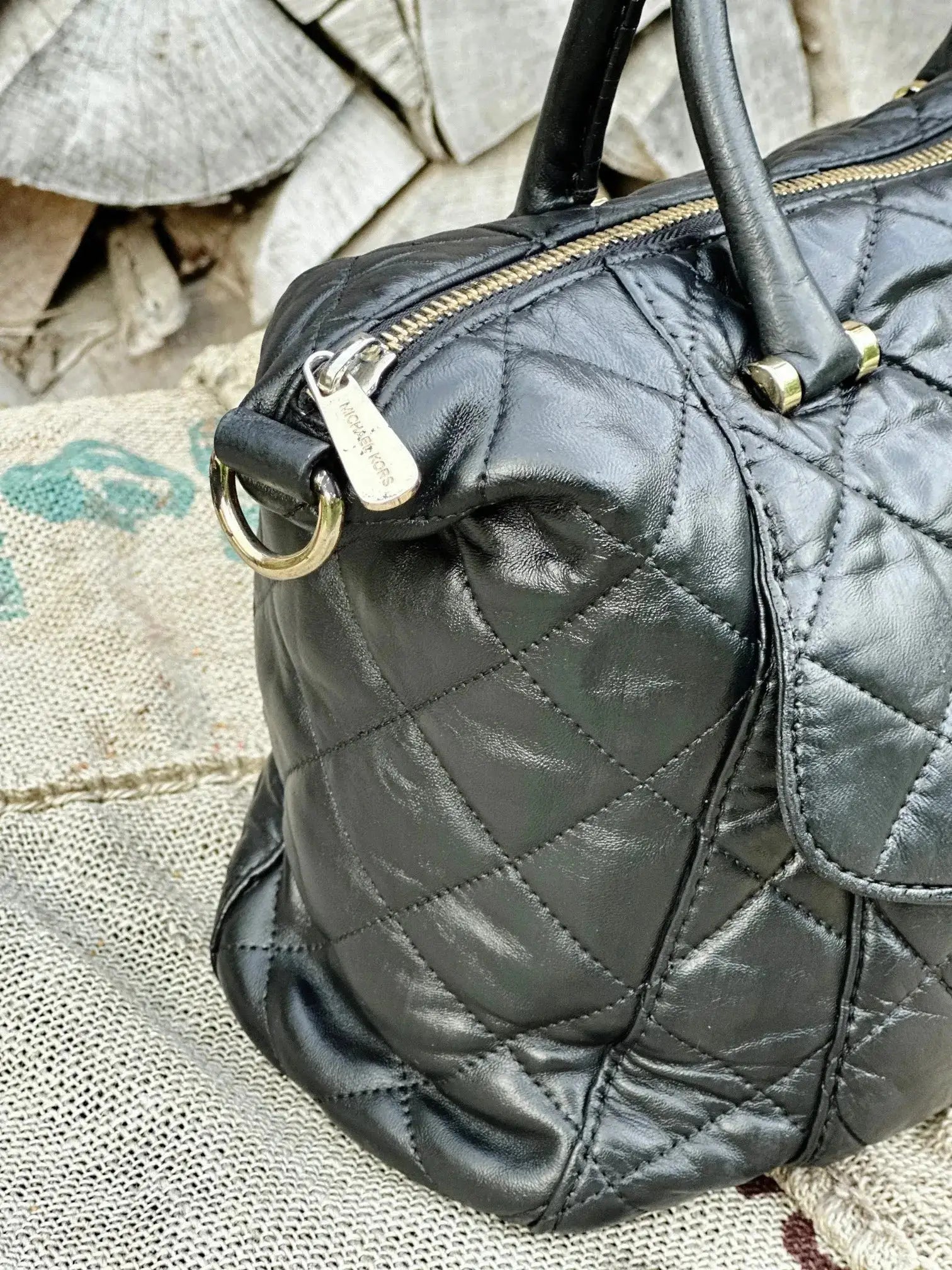 Michael Kors – torebka do ręki | stan idealny | 100% skóra naturalna - karenlike.com