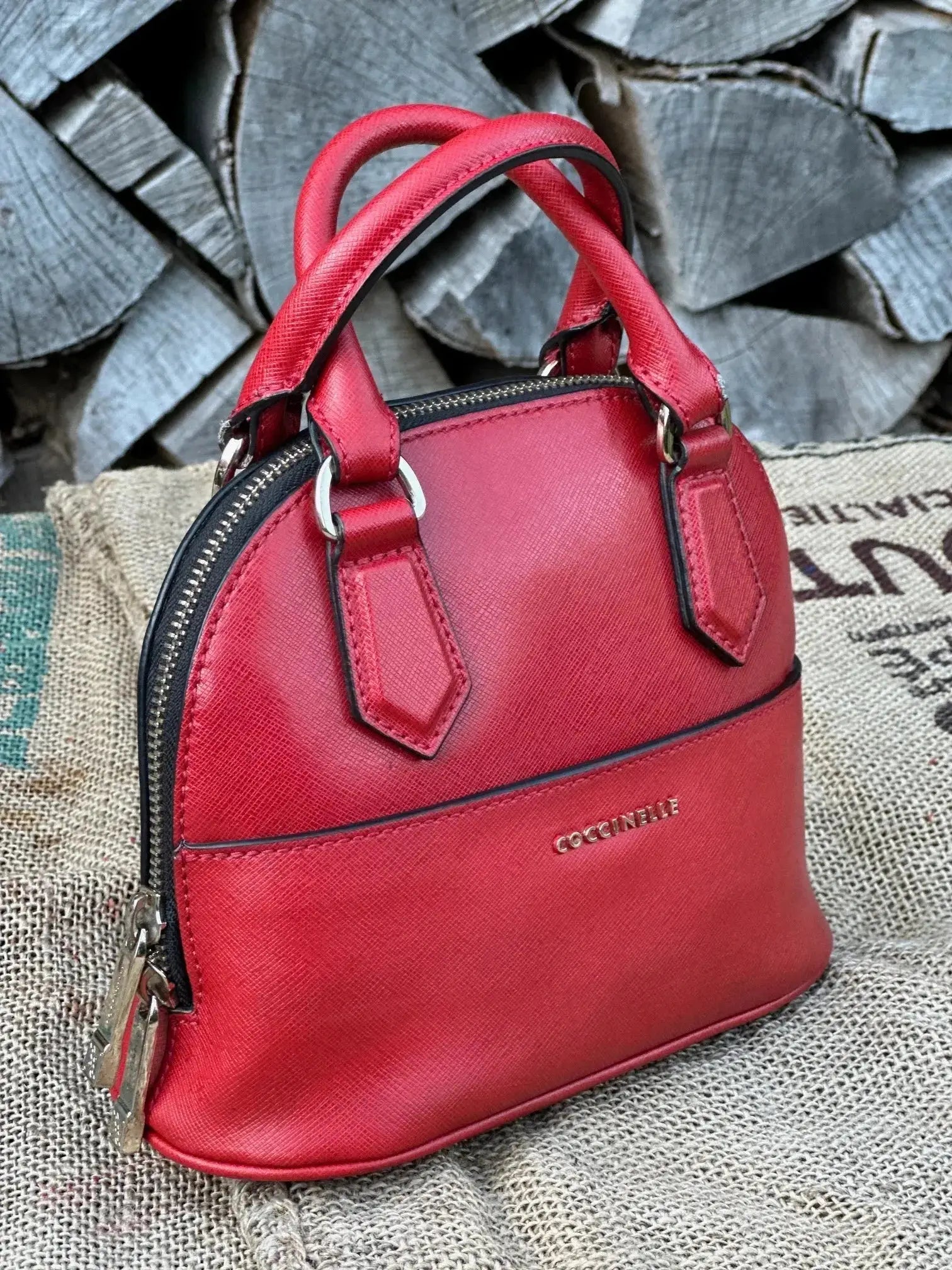 Mini torebka Coccinelle – stan idealny | 100% skóra naturalna - karenlike.com