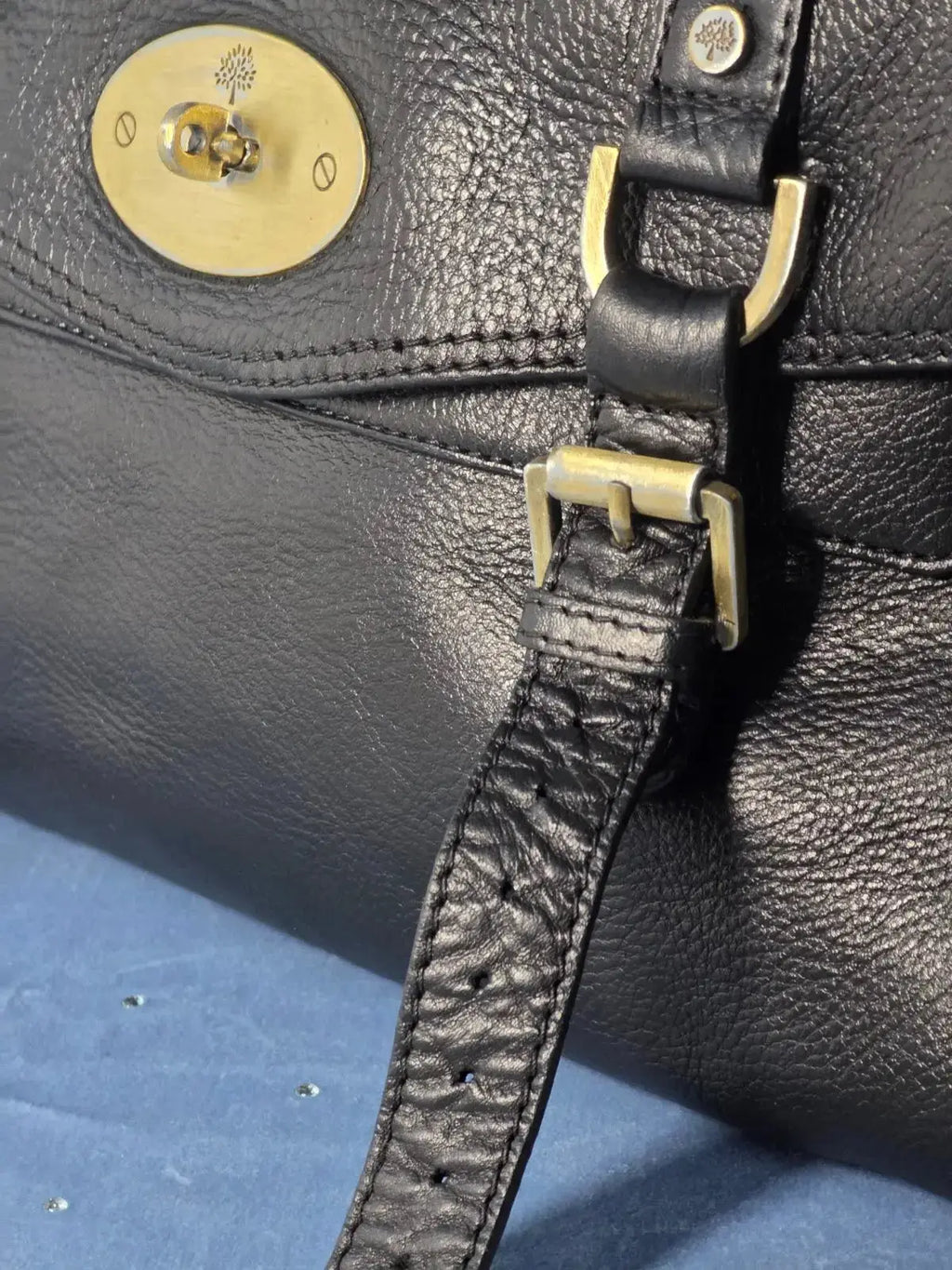 Mulberry Alexa Medium Skórzana 100% Oryginał – Stan Idealny Po Renowacji Koloru | 33x24 cm - karenlike.com