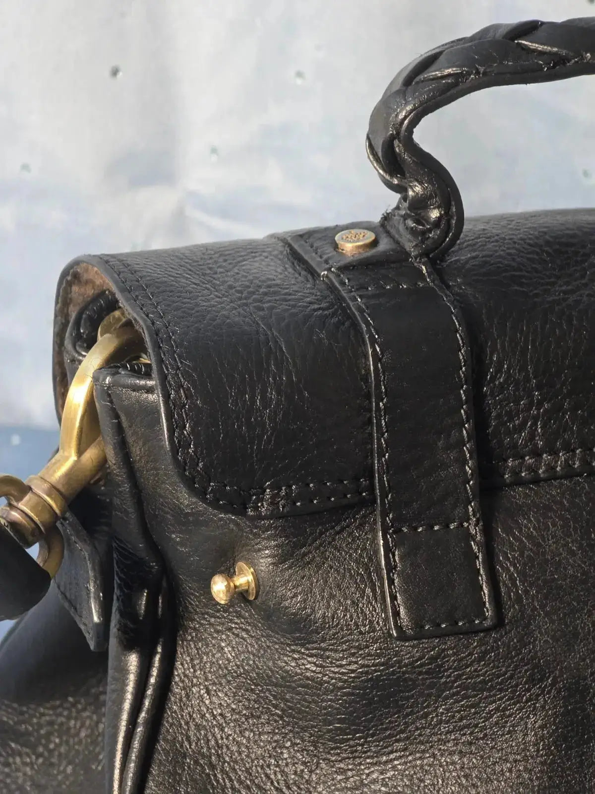 Mulberry Alexa Medium Skórzana 100% Oryginał – Stan Idealny Po Renowacji Koloru | 33x24 cm - karenlike.com