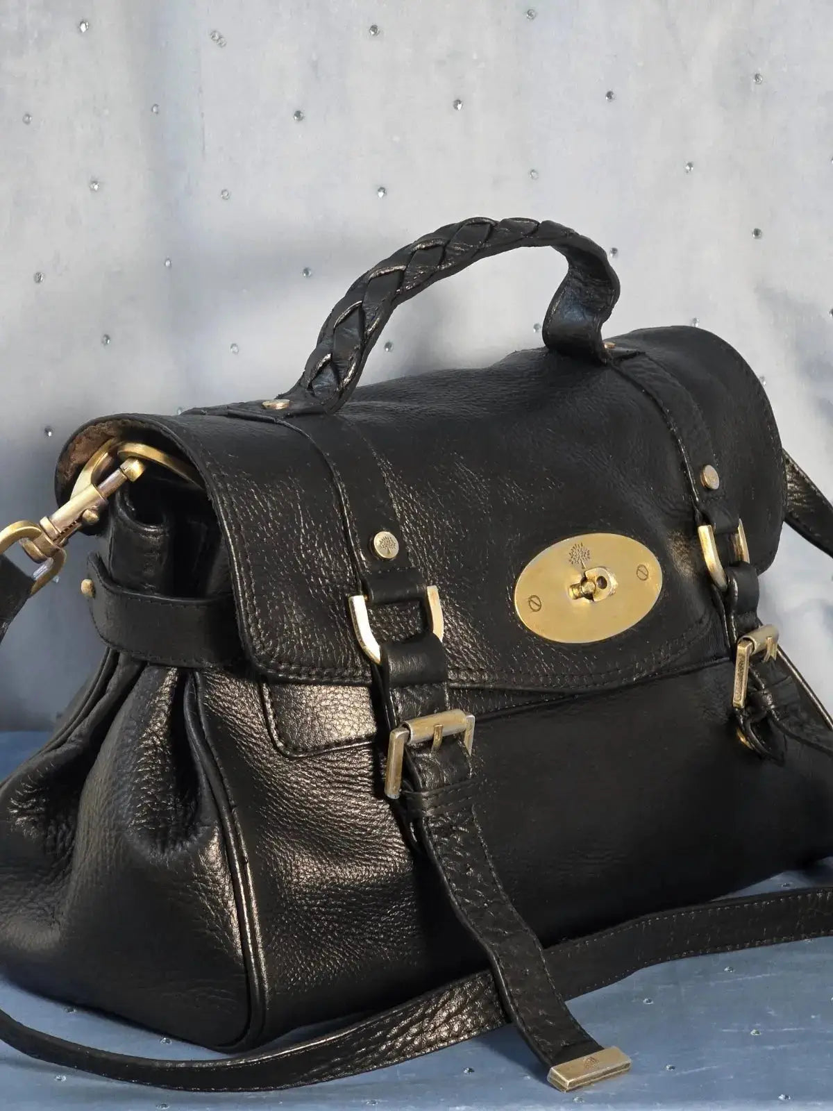 Mulberry Alexa Medium Skórzana 100% Oryginał – Stan Idealny Po Renowacji Koloru | 33x24 cm - karenlike.com