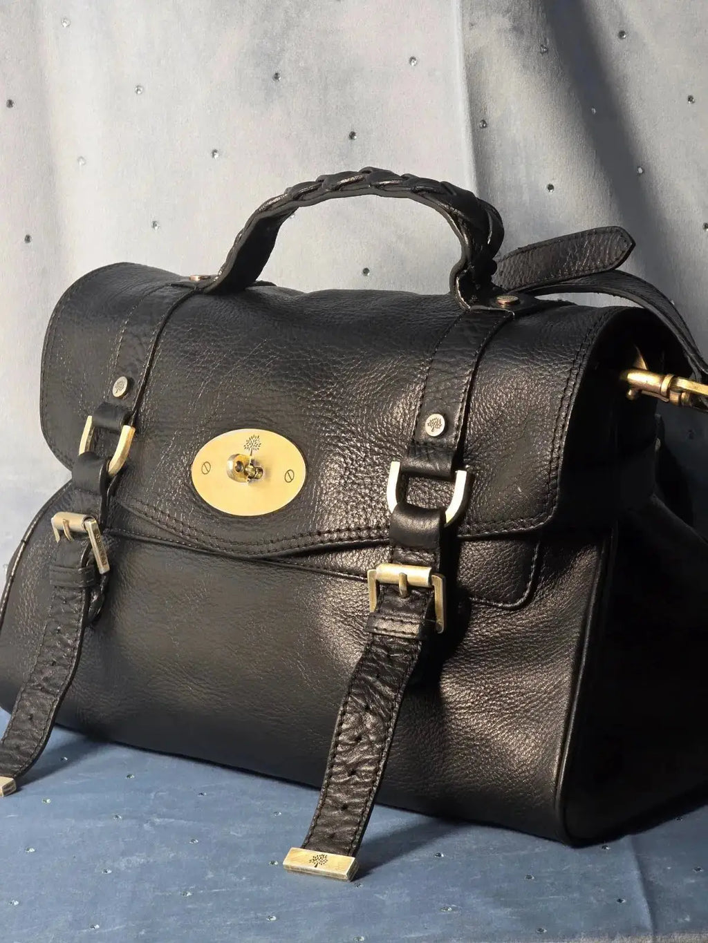 Mulberry Alexa Medium Skórzana 100% Oryginał – Stan Idealny Po Renowacji Koloru | 33x24 cm - karenlike.com