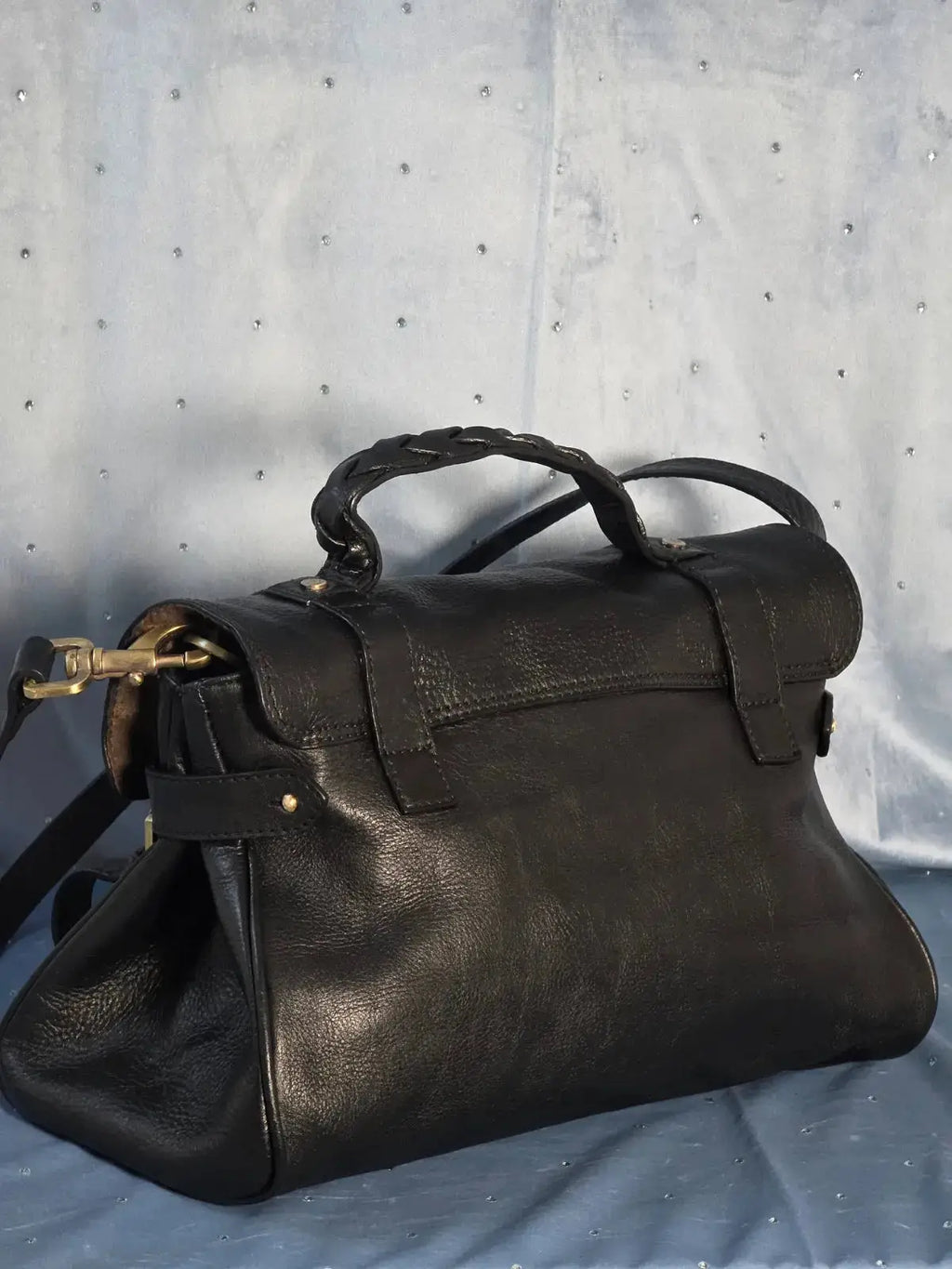 Mulberry Alexa Medium Skórzana 100% Oryginał – Stan Idealny Po Renowacji Koloru | 33x24 cm - karenlike.com