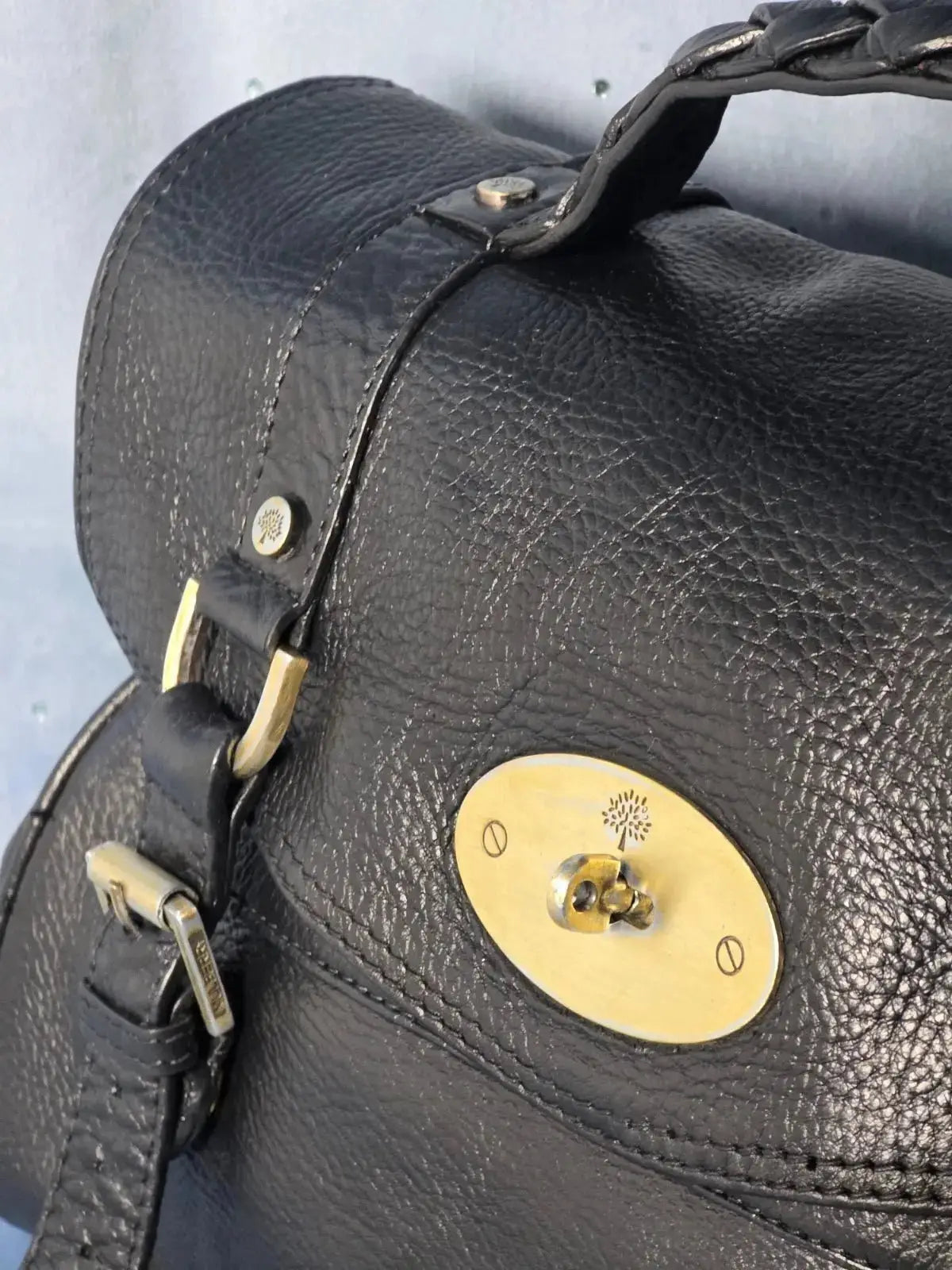 Mulberry Alexa Medium Skórzana 100% Oryginał – Stan Idealny Po Renowacji Koloru | 33x24 cm - karenlike.com