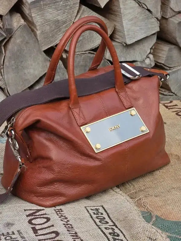 Piękna Duża torba DKNY w idealnym stanie po renowacji koloru - karenlike.com