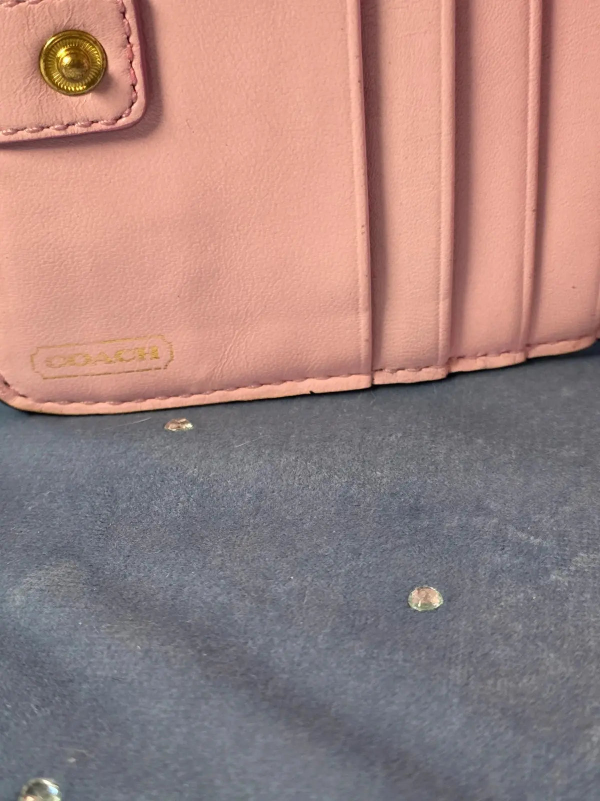 Portfel Coach Skórzany 100% Oryginał – Stan Idealny Po Renowacji Koloru | Vintage Premium - karenlike.com