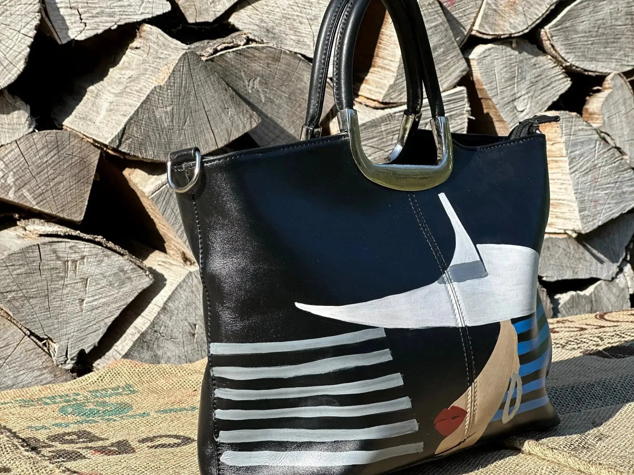 Ręcznie malowana torebka A4 Hand Made - karenlike.com