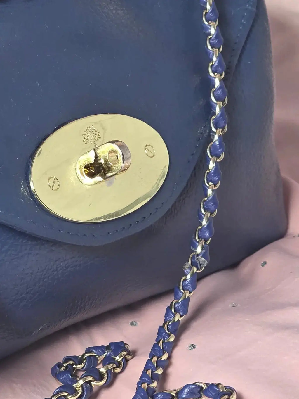 Średnia Kopertówka MULBERRY – Skóra Naturalna | Stan Idealny po Pełnej Renowacji Koloru - karenlike.com