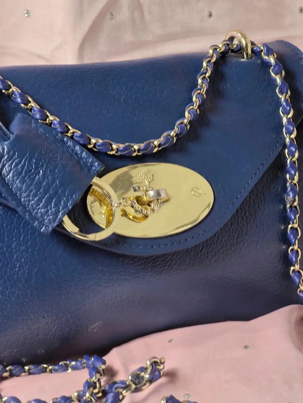 Średnia Kopertówka MULBERRY – Skóra Naturalna | Stan Idealny po Pełnej Renowacji Koloru - karenlike.com