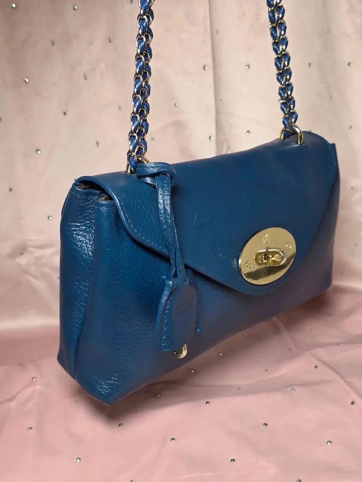 Średnia Kopertówka MULBERRY – Skóra Naturalna | Stan Idealny po Pełnej Renowacji Koloru - karenlike.com