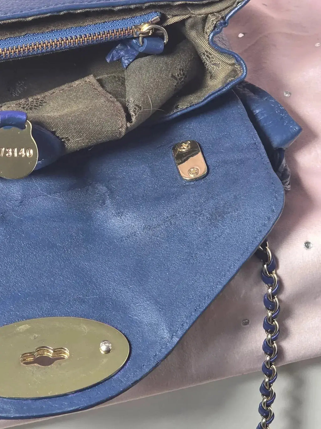 Średnia Kopertówka MULBERRY – Skóra Naturalna | Stan Idealny po Pełnej Renowacji Koloru - karenlike.com