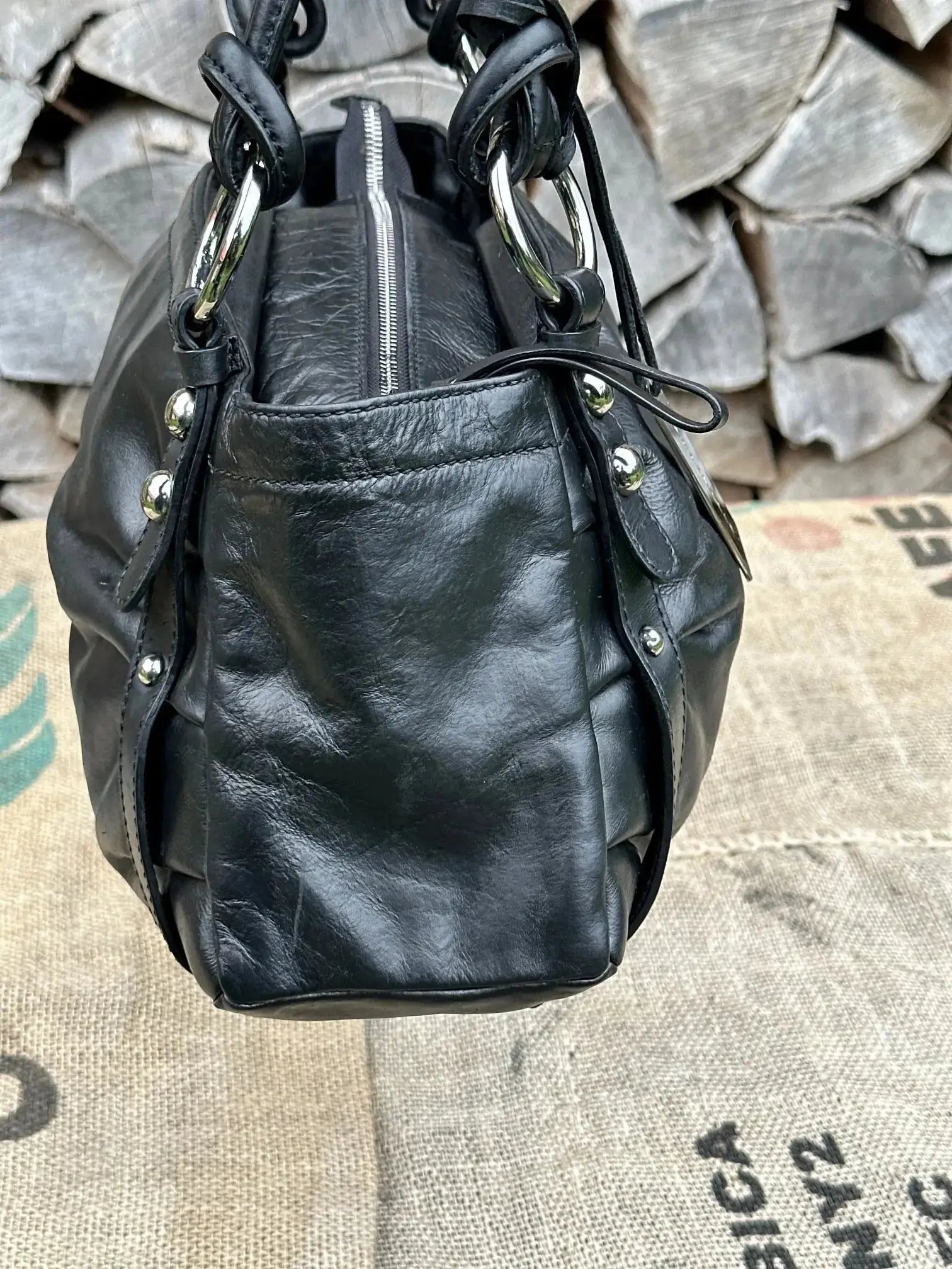 Średniej wielkości torebka kuferek Coccinelle Vintage – stan idealny | 100% skóra naturalna - karenlike.com