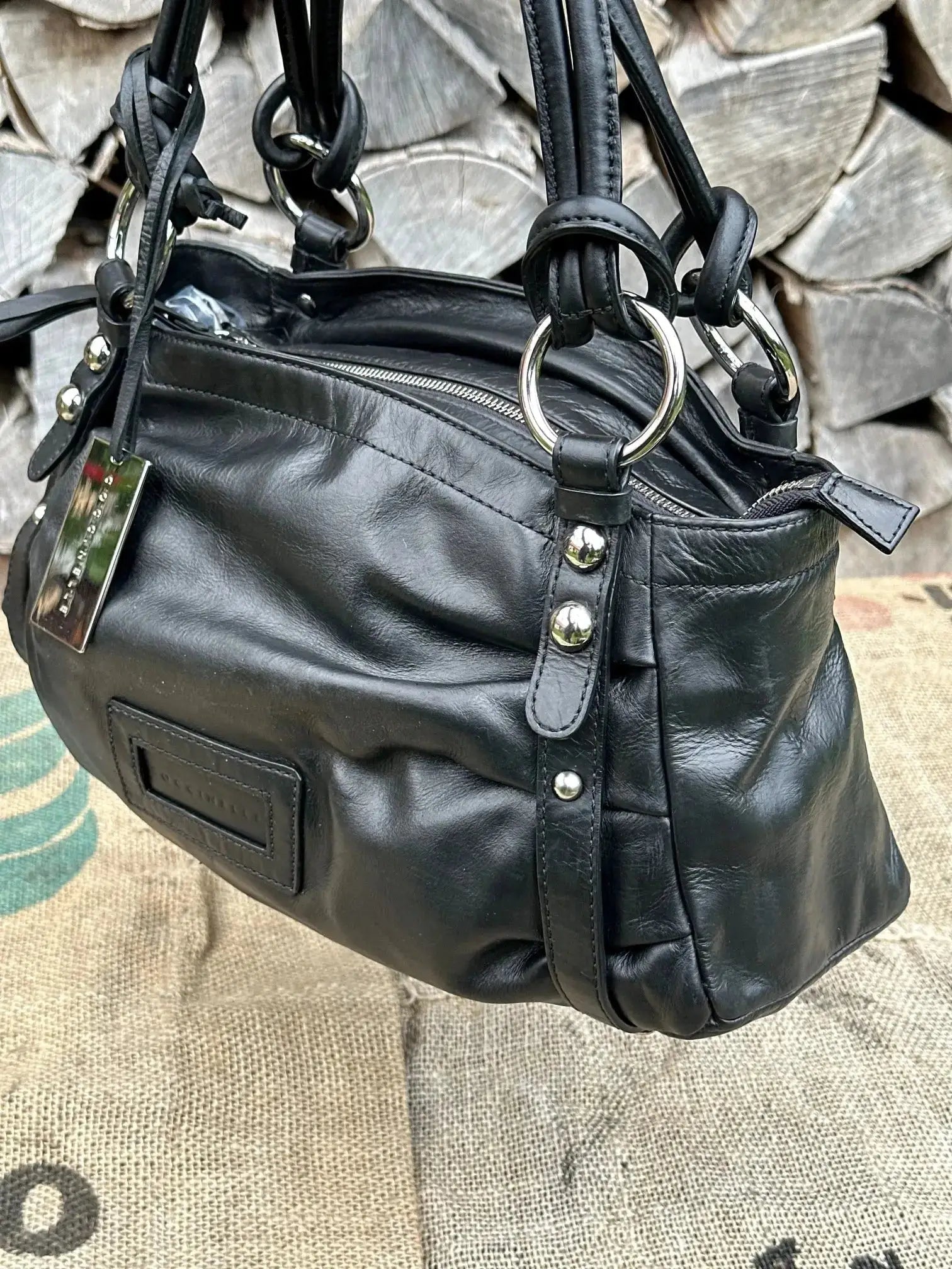 Średniej wielkości torebka kuferek Coccinelle Vintage – stan idealny | 100% skóra naturalna - karenlike.com