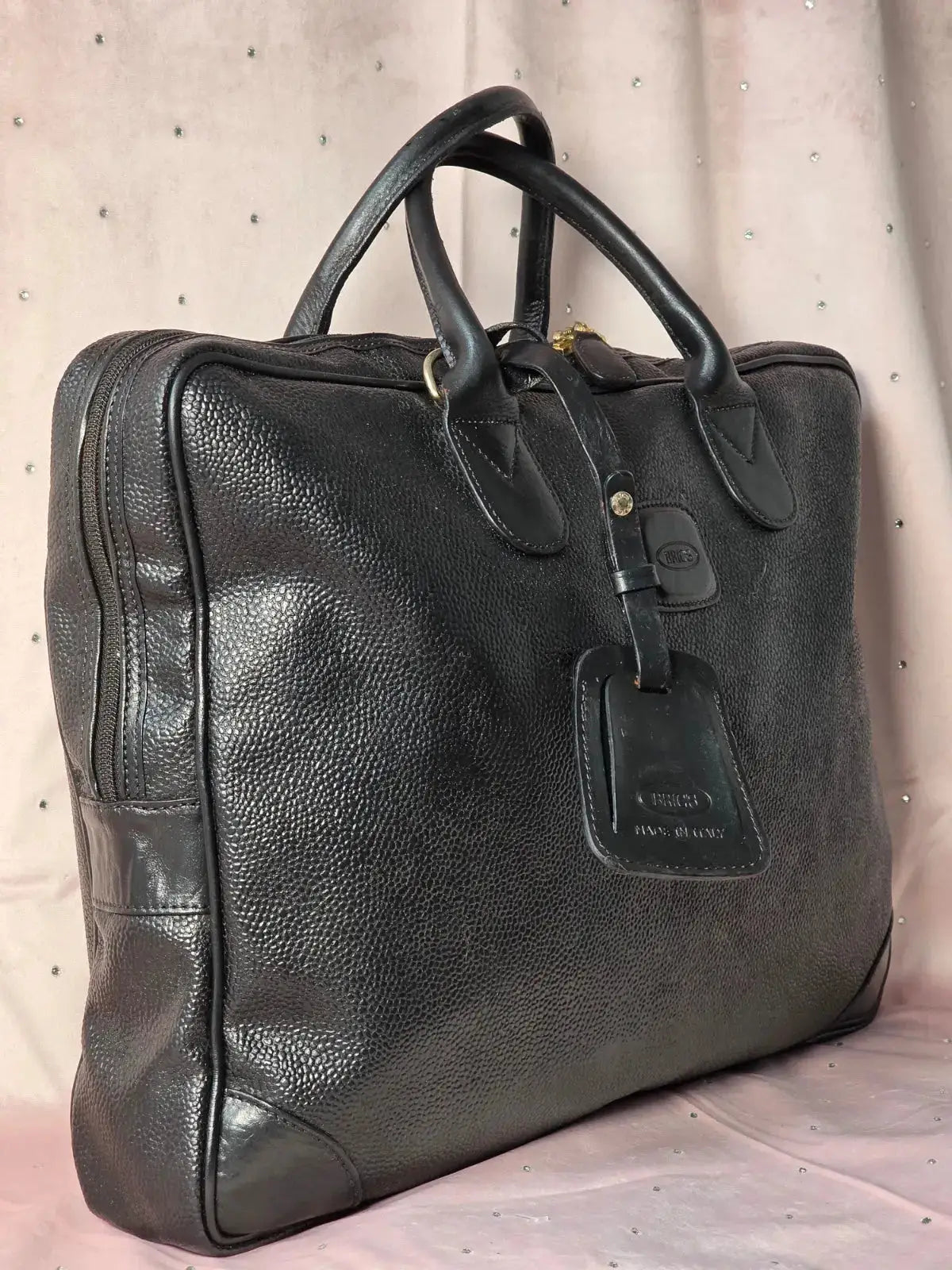 Teczka / Aktówka Brics na Laptopa – Skórzana 100% Oryginał | Stan Idealny Po Renowacji Koloru - karenlike.com