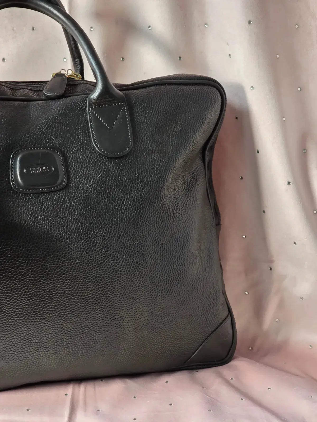 Teczka / Aktówka Brics na Laptopa – Skórzana 100% Oryginał | Stan Idealny Po Renowacji Koloru - karenlike.com