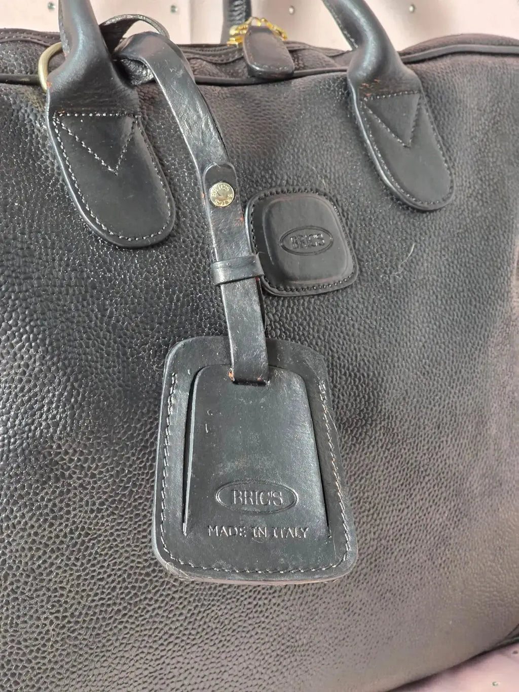 Teczka / Aktówka Brics na Laptopa – Skórzana 100% Oryginał | Stan Idealny Po Renowacji Koloru - karenlike.com