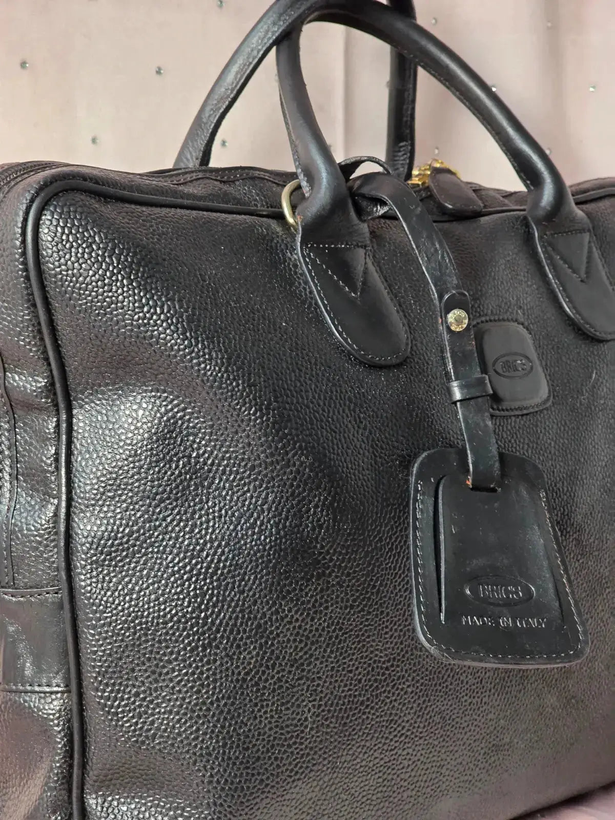 Teczka / Aktówka Brics na Laptopa – Skórzana 100% Oryginał | Stan Idealny Po Renowacji Koloru - karenlike.com