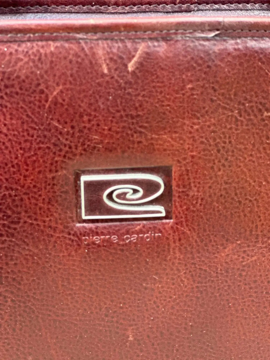 Teczka Pierre Cardin Vintage – stan idealny | 100% skóra naturalna | Autentyczna - karenlike.com