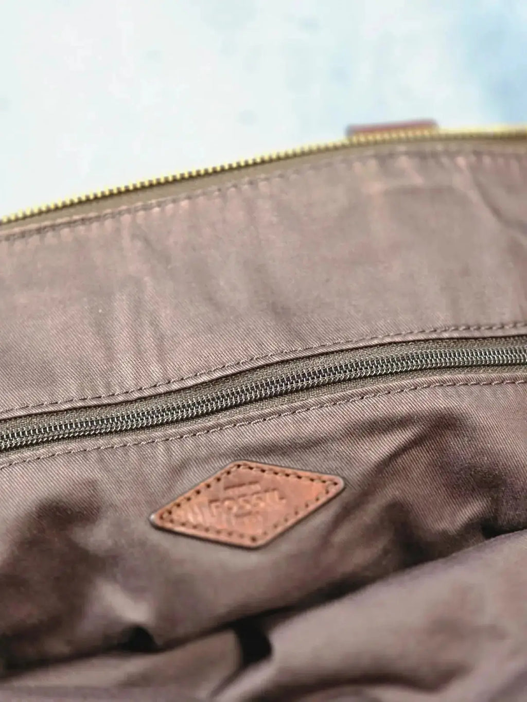 Torba Aktówka FOSSIL Vintage – Skóra Naturalna i Płótno | Piękna Patyna - karenlike.com