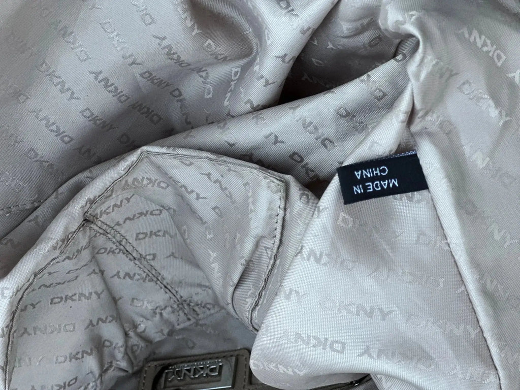 Torba DKNY – głęboki wiśniowy/bordowy kolor, po renowacji - karenlike.com