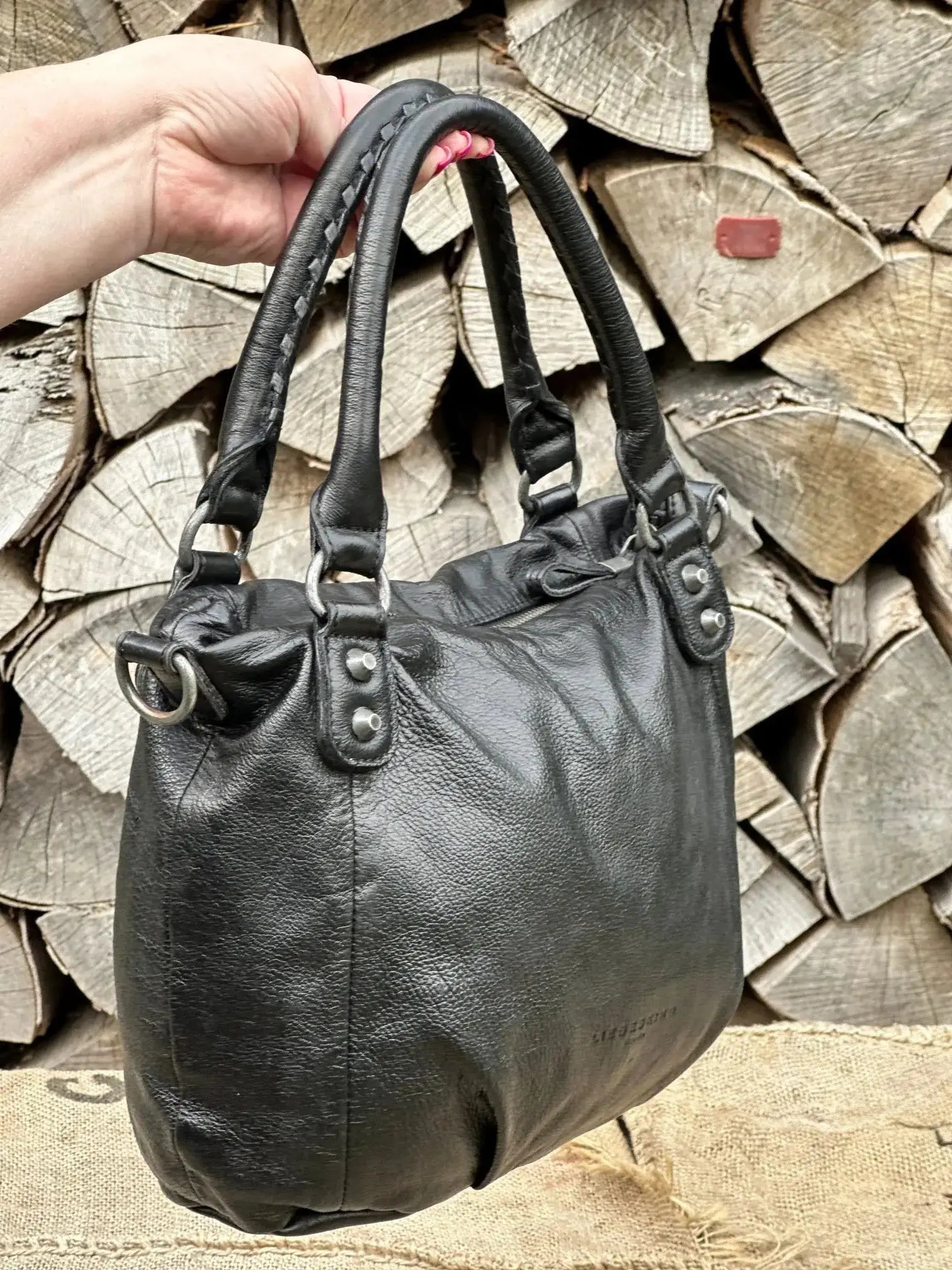 Torba Libeskind Berlin – stan idealny | 100% skóra naturalna | Autentyczna - karenlike.com