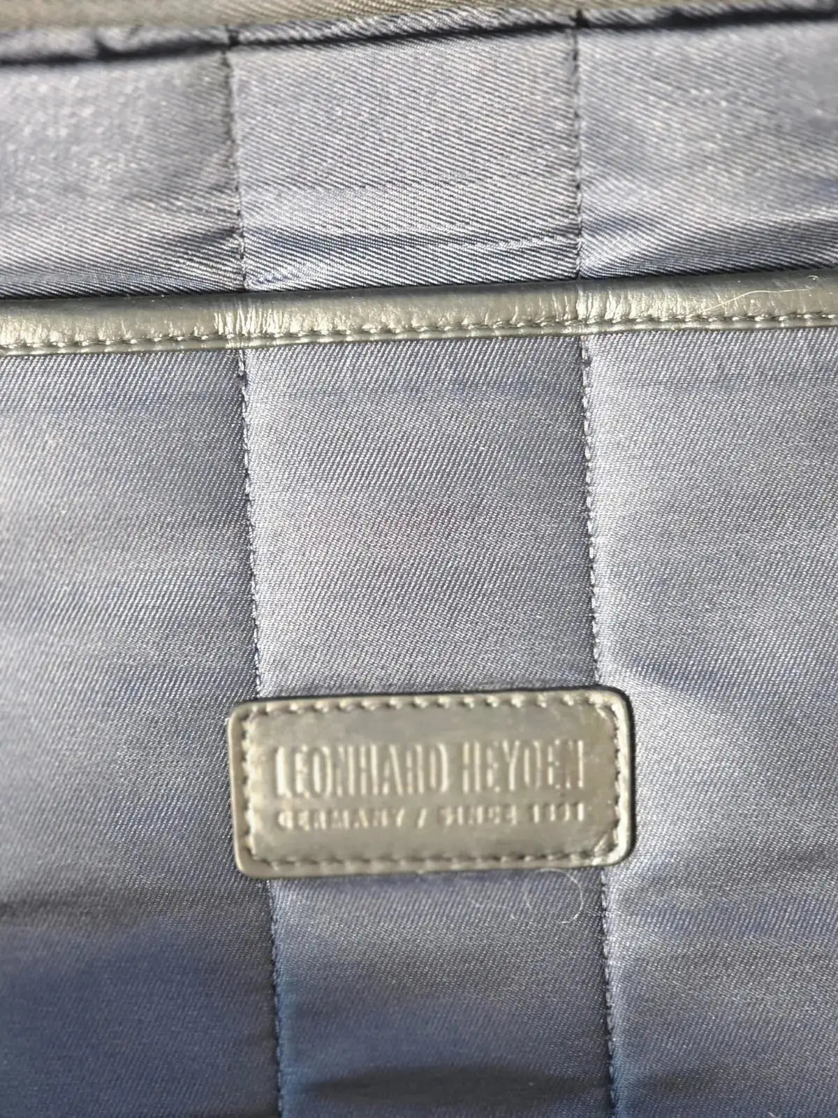 Torba na Laptopa Leonhard Heyden Skórzana 100% Oryginał – Stan Idealny Po Renowacji | 37x29 cm - karenlike.com