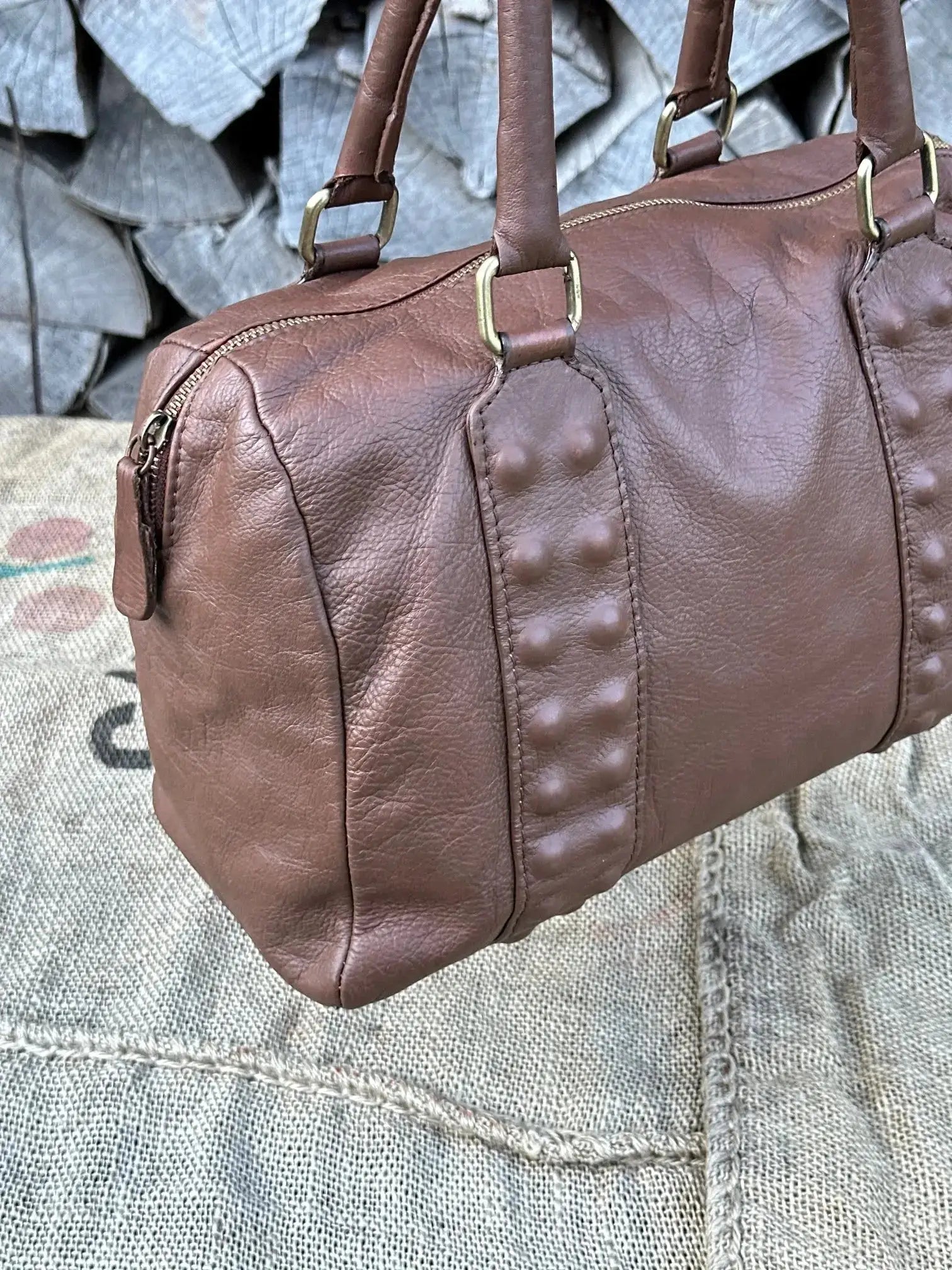 Torba Salamander – stan idealny | 100% skóra naturalna | Autentyczna - karenlike.com