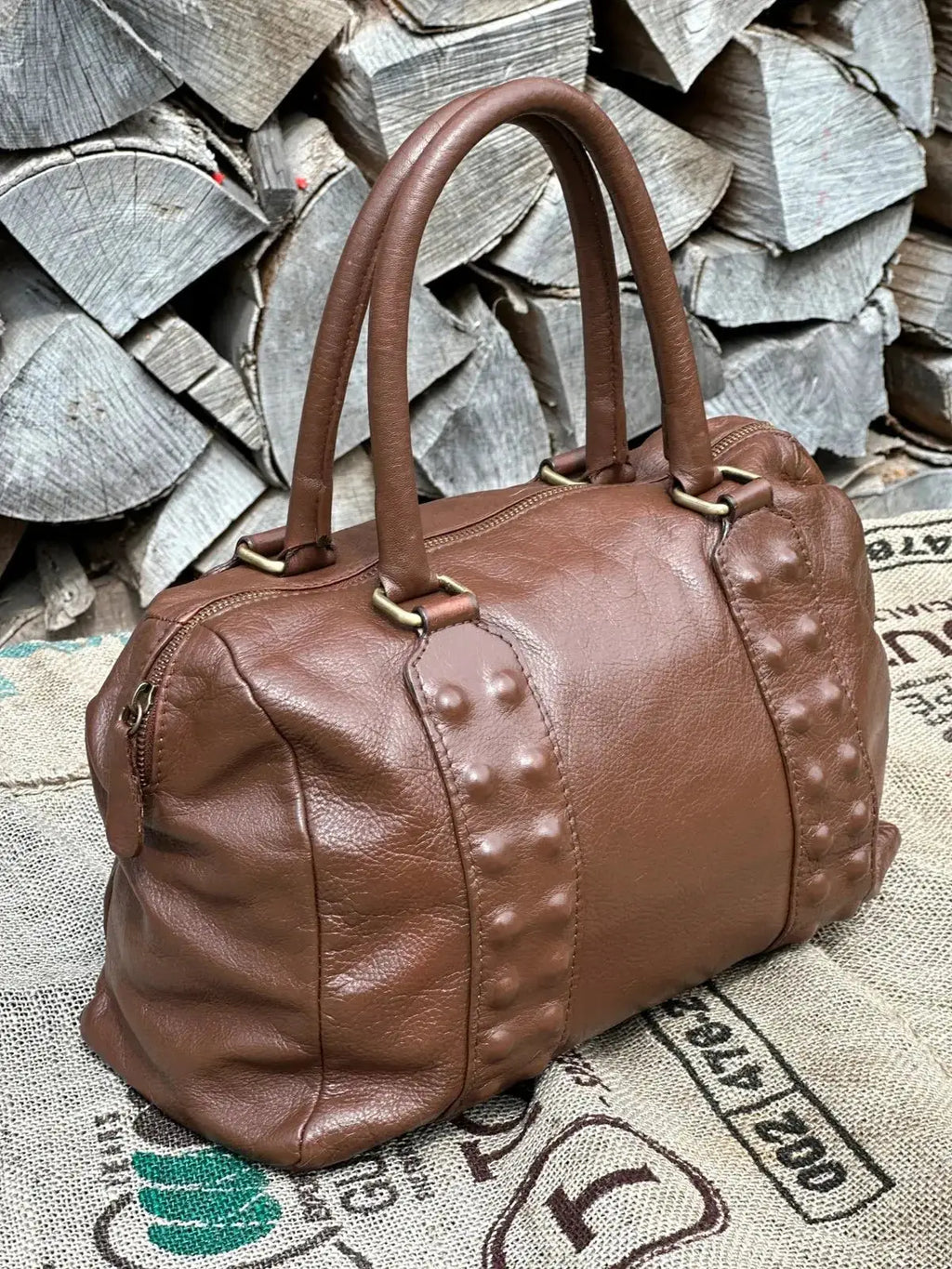 Torba Salamander – stan idealny | 100% skóra naturalna | Autentyczna - karenlike.com