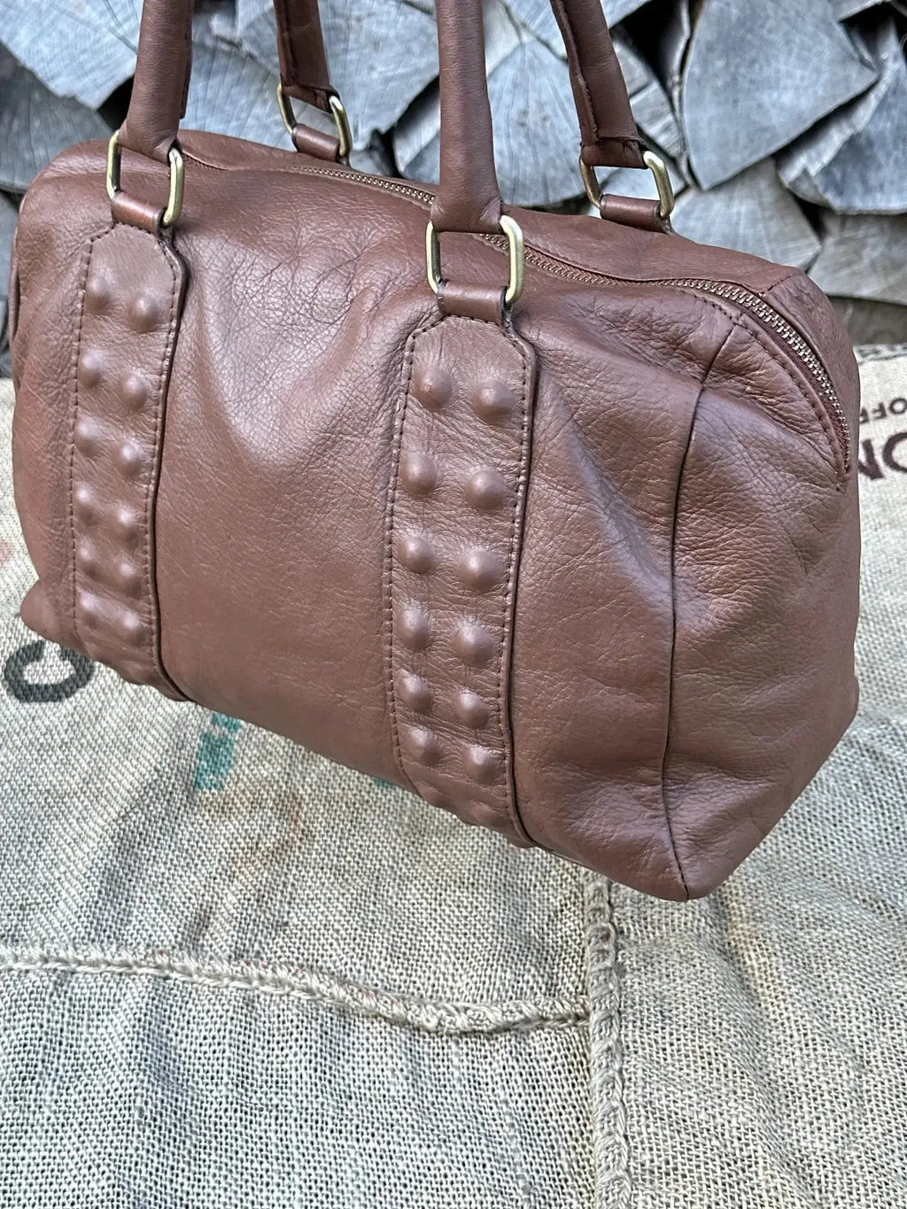 Torba Salamander – stan idealny | 100% skóra naturalna | Autentyczna - karenlike.com